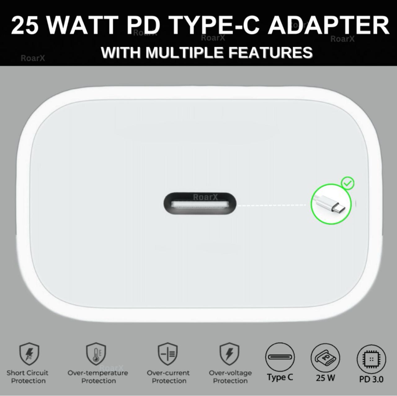 C Type Adapter 25W Fast charger